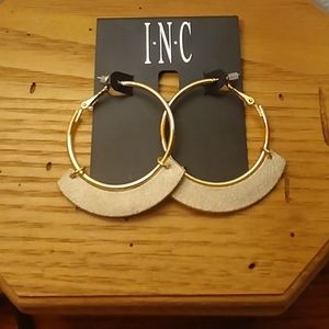 I.N.C. Gold-Tone Earrings, NWT